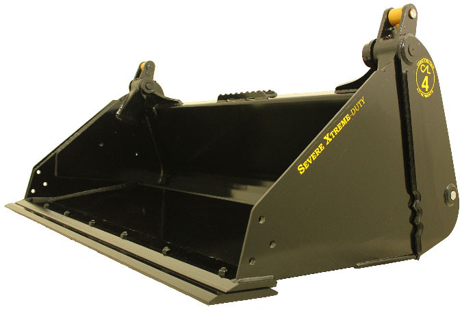 67" Multi Purpose Severe Xtreme Duty Extended Bottom 4 in 1 Bucket - Image 2