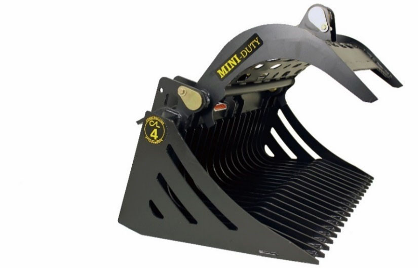 48" Mini Skeleton Bucket with Grapple
