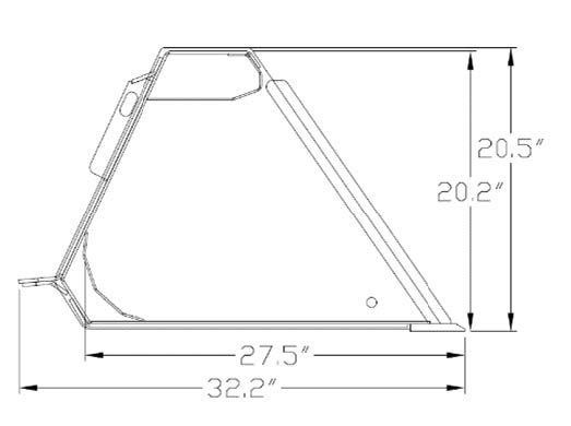 36" Mini Skid Steer High Capacity Bucket - Image 2