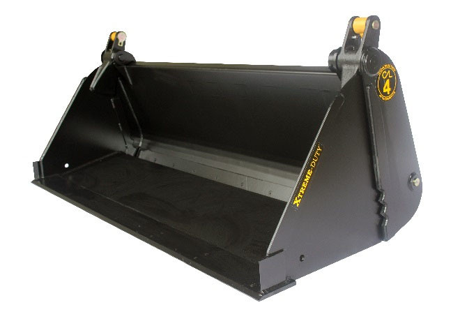 67" Multi Purpose Xtreme Duty High Capacity 4 in 1 Bucket with Weld-on Teeth