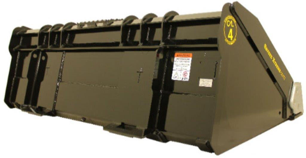 67" General Purpose Severe Xtreme Duty Low Profile Bucket with Weld-on Teeth - Image 2