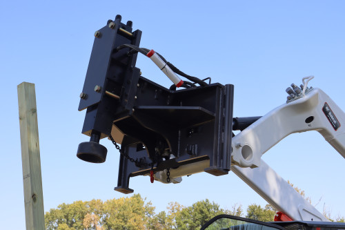Skid Steer Post Pounder